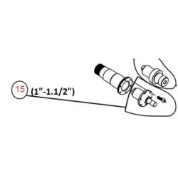 Rothenberger 1500001608 Rogroover 1500001351 için Silindir 1-1 1 /2''