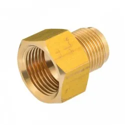 1/2" Nipel - 5/8" Rakor Klima Boru Bağlantı