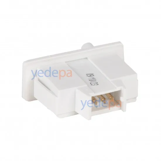 2 Basmalı 3 Soket Buzdolabı Kapı / Lamba Butonu