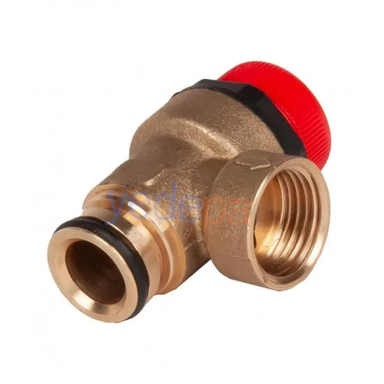 Eca 3 Bar Kombi Emniyet Ventili Geçmeli 1/2