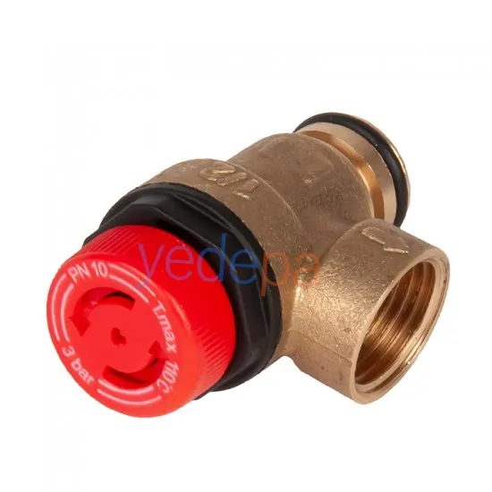 Eca 3 Bar Kombi Emniyet Ventili Geçmeli 1/2