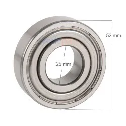 6205-2Z / C3 Çamaşır Makina Kazan Rulmanı