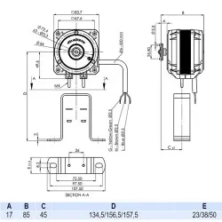 Aksa Q Fan Motoru 10-43 10W