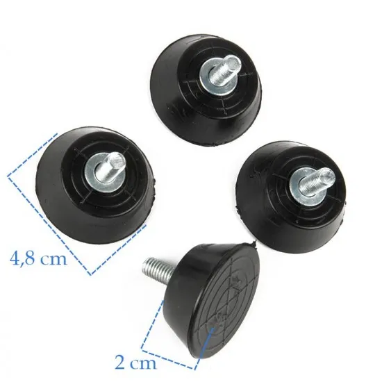 Klima Titreşim Önleyici Yer Takozu (4'lü Paket)