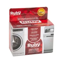 Ruby Parts Çamaşır Ve Bulaşık Makinesi Temizleme Tozu (5X40 Gr)