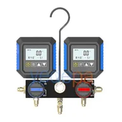 Aitcool İki Valfli Dijital Manifold Ölçüm Seti