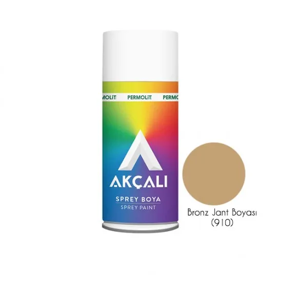Akçalı Sprey Boya Bronz Jant Boyası (910)