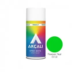 Akçalı Sprey Boya Floresan Yeşil (513)