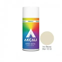 Akçalı Sprey Boya İnci Beyaz (Ral 1013)