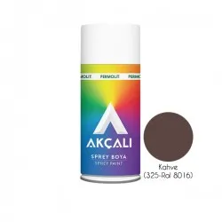 Akçalı Sprey Boya Kahve (325 - Ral 8016)