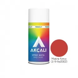 Akçalı Sprey Boya Makine Kırmızı (319 - Ral 2002)