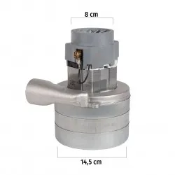 Ametek Üç Fanlı 220V Egzozlu Süpürge Motoru