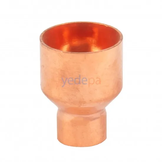 Bakır Redüksiyon 1-5/8" x 1-1/8" (42 mm x 28 mm) | HVAC ve Soğutma Sistemleri İçin Bağlantı