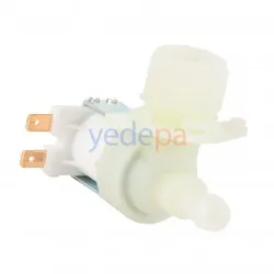 Bulaşık Makinası Tekli Su Giriş Vana Ventili - 90° Plastik Bağlantılı - TP Reflex