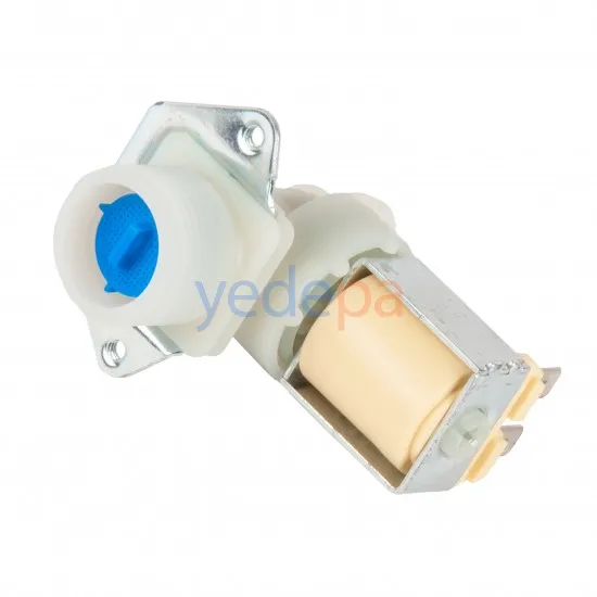 Çamaşır Makinası Tekli Su Giriş Vanası 180° Metal Braketli 10,50 mm