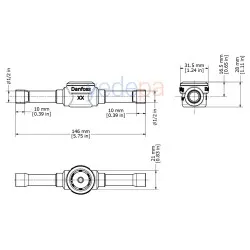 Danfoss 014L0183 SGP 12S N - Gözetleme Camı 1/2" Kaynaklı