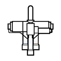 Danfoss 061L1219 STF-2011G3 4 Yollu Vana 7/8"-1 1/8"