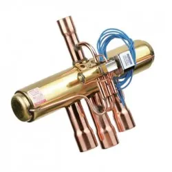 Dunan DSF-11B 4 Yollu Klima Yön Değiştirici Vana – 1/2" Giriş x 5/8" Çıkış, 3.6 m³/h Debi, R410A/R32/R22 Uyumlu