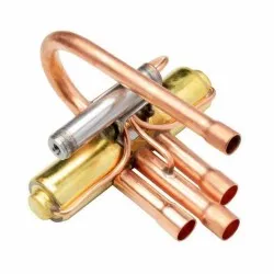 DSF-9 4 Yollu Klima Yön Değiştirici Vana – 3/8" Giriş x 1/2" Çıkış, 3.0 m³/h Debi, R410A/R32/R22 Uyumlu