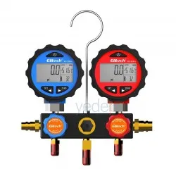 Elitech DMG-3 HVAC Dijital Manifold Göstergesi Seti - Tüm Gazlar