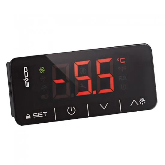 Evco EV3143N7 Dokunmatik Dijital Termostat - Süt Tankları ve Dondurma Hazırlık Kontrol Cihazı