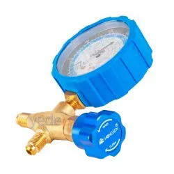 HS-466 NAL Tekli Manifold Saati - Alçak Basınç Göstergesi | R134, R22, R410, R404
