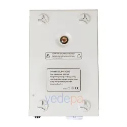 Powermaster SLIM-1000 Otomatik Voltaj Regülatörü – 1000W, Tek Fazlı, Beyaz Metal Kasa