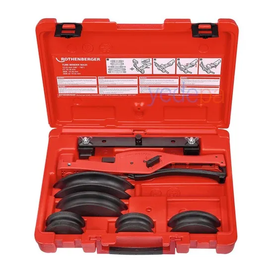 Rothenberger 023022X Tube Bender Maxi Boru Bükme Seti 3/8-1/2-5/8-3/4-7/8"