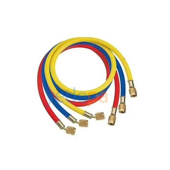 ROTHENBERGER 2100221 Manifolt Hortum Seti 900mm 1/4" - 5/16" | R410A Uyumlu