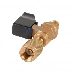 Value CV07 1/4" R22A - R134A Gaz Şarj Hortum Adaptörü (Vanalı)